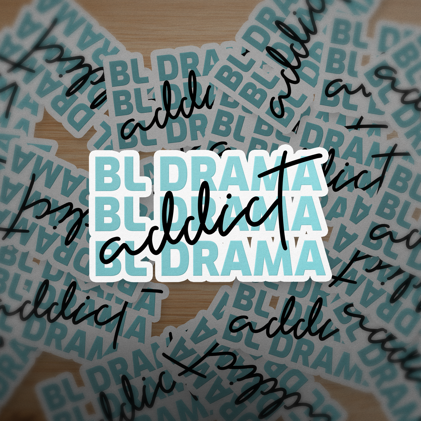 BL Drama Addict Sticker