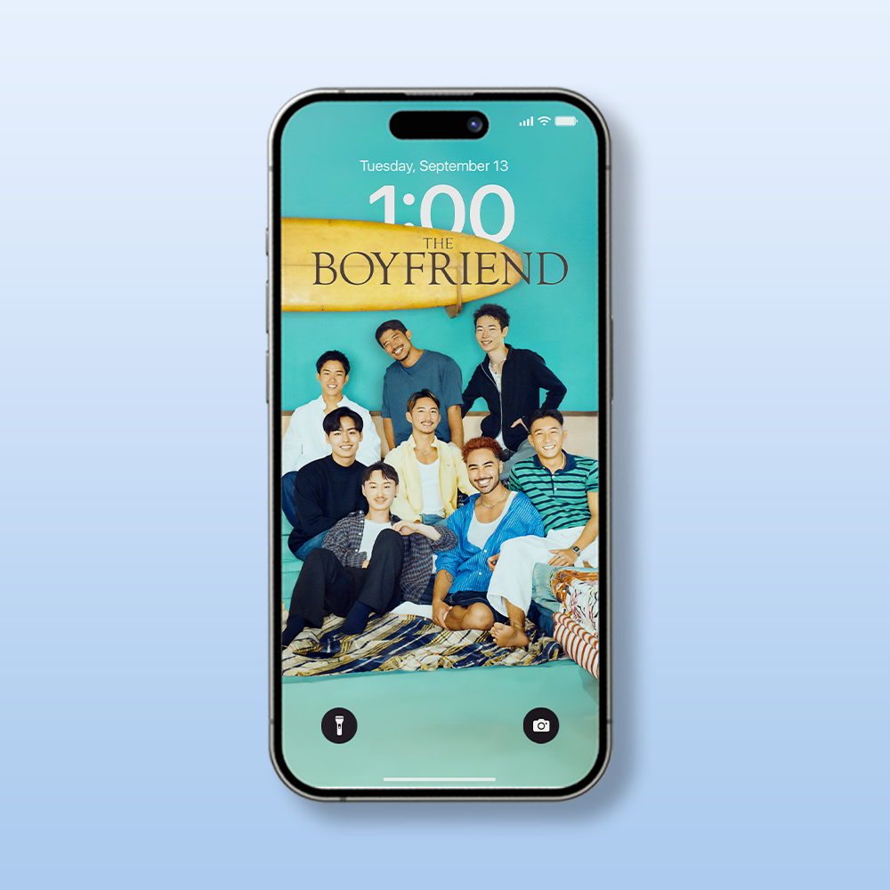 The Boyfriend | Netflix | Lockscreen Wallpaper