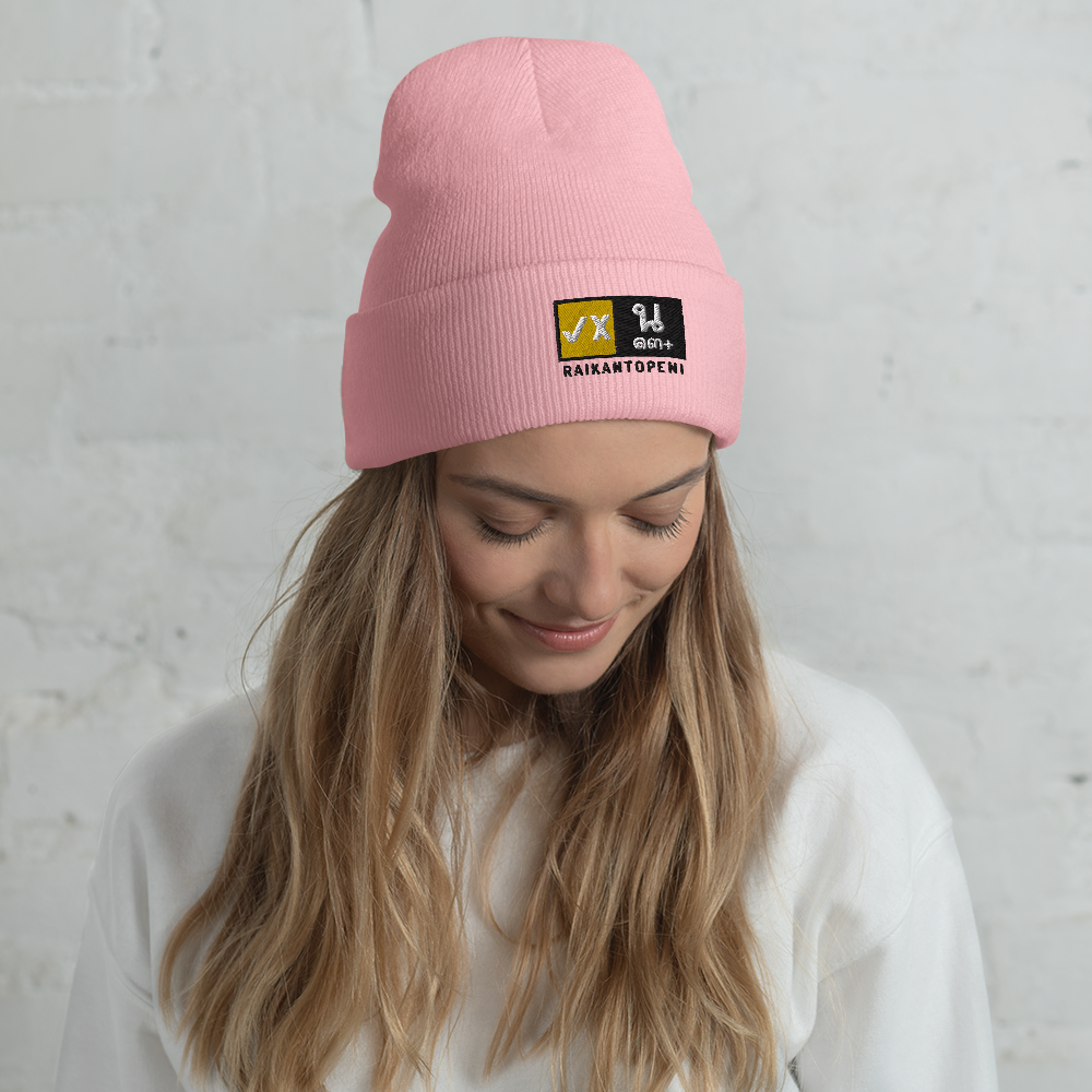 Raikantopeni Embroidered Beanie