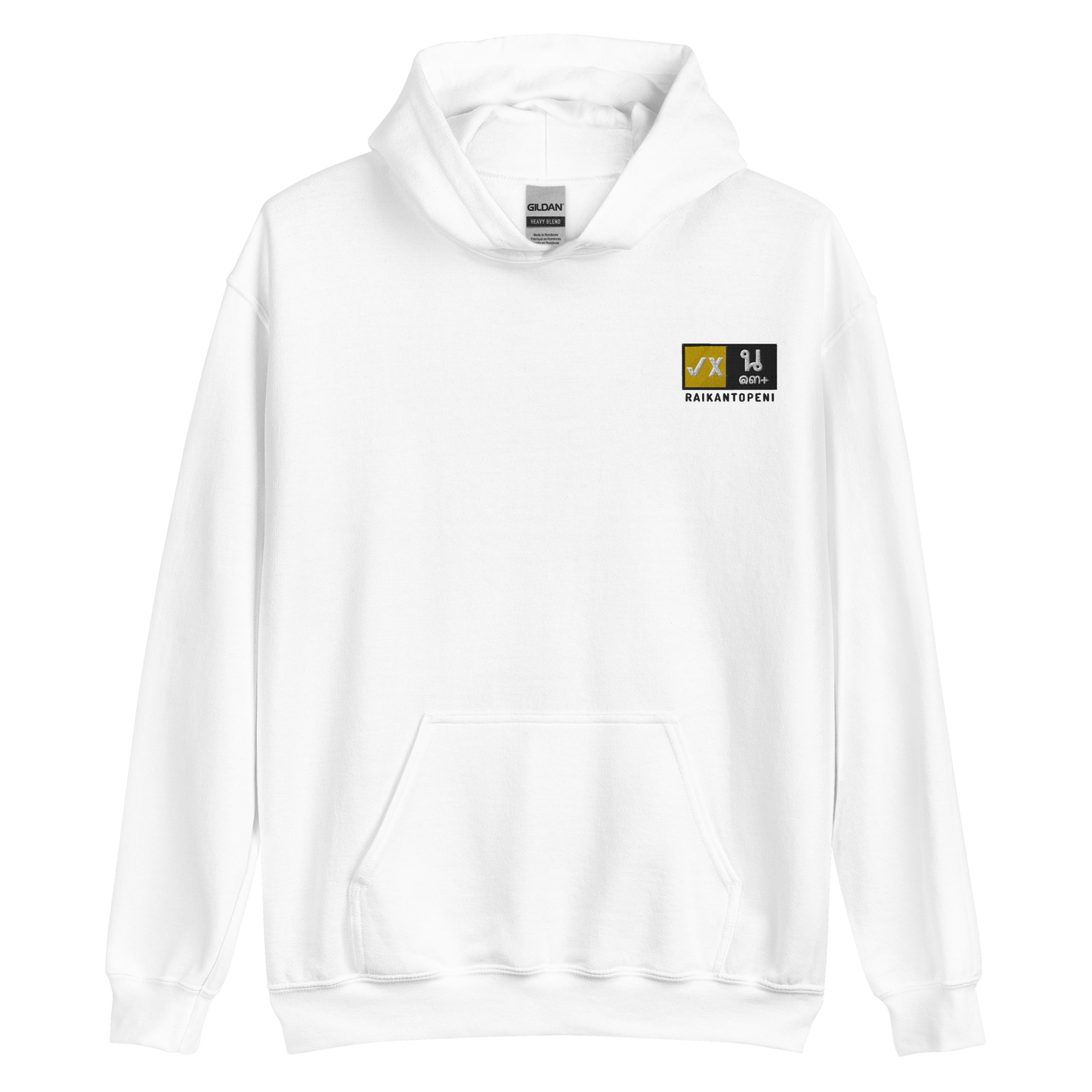 Raikantopeni Embroidered Hoodie