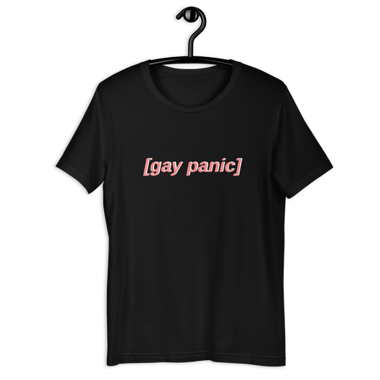 Gay Panic Printed T-Shirt